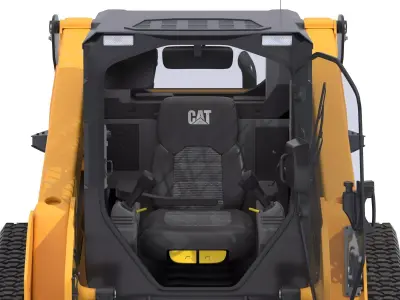 CAT Compact Track Loader 265 Dirty 3D model