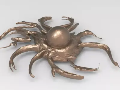 Tree Root Design 1 3D model