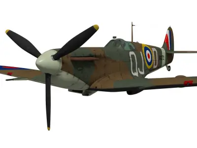 Supermarine Spitfire Mk-Ib 3D model