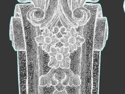 3d neoclassical pattern file 3D print model