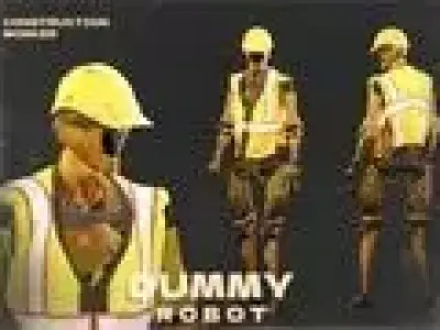 DUMMY robot FULL COLLECTION Low-poly 3D model