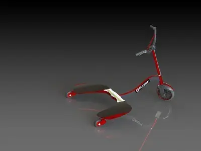 Razor Scooter- Blade 3D model