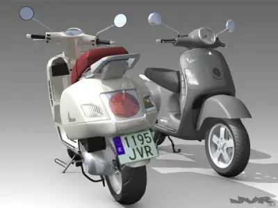 Vespa GT 200 3D model
