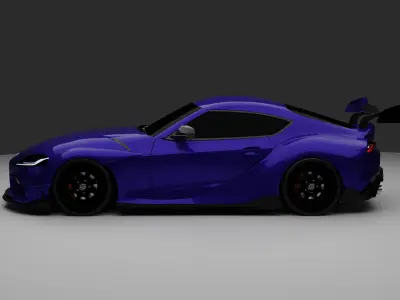 Supra mk5 personalized Free 3D model