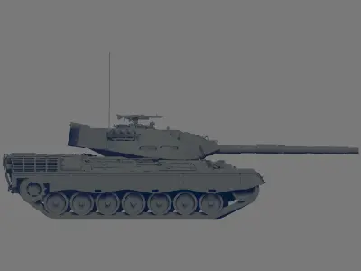 Leopard A1A1 3D model