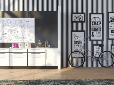 Industrial Open Office 3D model