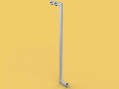 ELEVATOR Z BUCKET CHAIN CONVEYOR LIFT VERTICAL 3D model