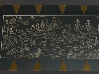 Najeonchilgi Drawer 3D model