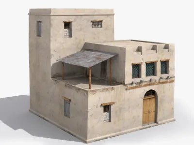 Arab x27 Low-poly 3D model purchase