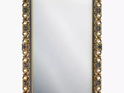 Classic mirror 005 3D model