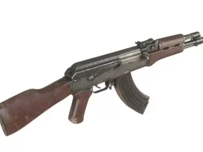 AK47 gun Free 3D model