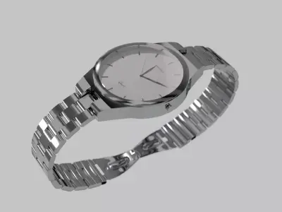 Chain Watch Low-poly 3D model