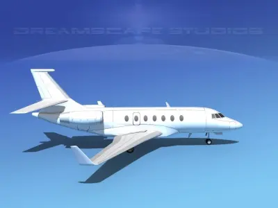 Dassault Falcon 2000 V01 3D model