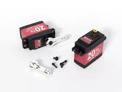 industrial equipment  motor 3D model