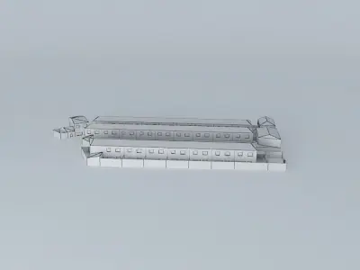 Flats and Mail Free 3D model