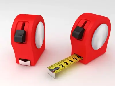 Measuring tape 3d model   3D model