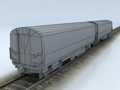 Path PA5 Low-poly 3D model