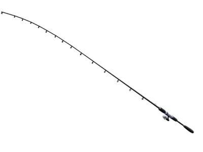 Animated Fishing Rods Low-poly 3D model