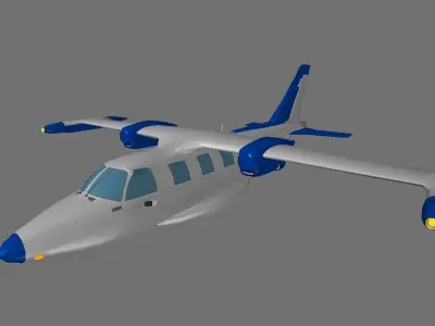 Small Plane 3D model