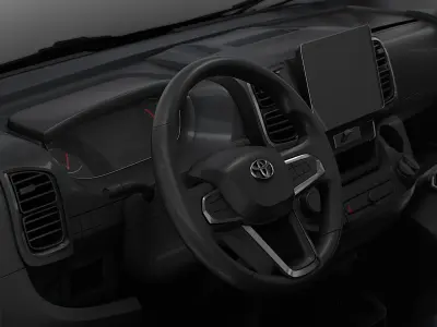 Toyota ProAce Electric Max Van L3H2 HQ Interior 2025 3D model