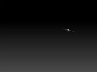 Roman Spear model 3D model