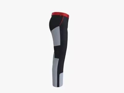 Riding Pant Low-poly 3D model
