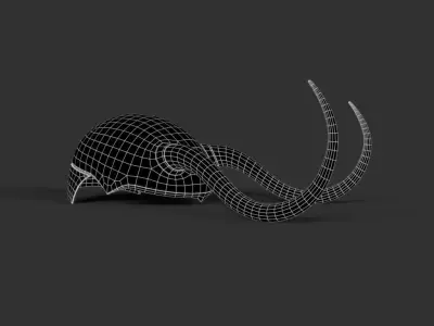 Classic Loki Helmet - Loki Series 2021 3D model
