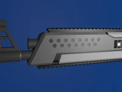 Assault Rifle 3D model