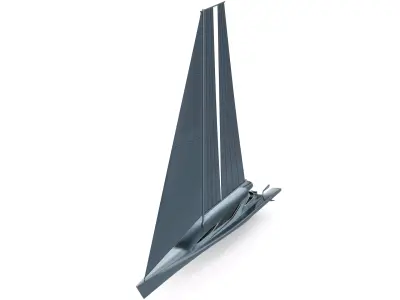 Sailboat 3D model