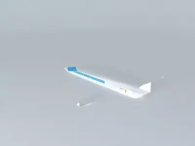 Learjet 45 Free 3D model
