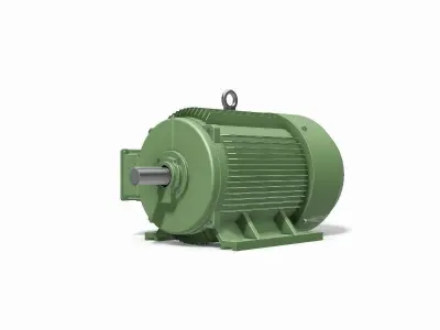 280M B3 Left 2 Pole IEC electric-motor - 3D CAD model 3D model