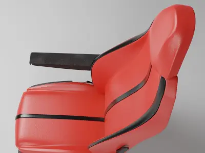 Car Seat 3D model by khiranthak