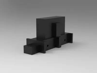 chassis and axle of the train 3D print model