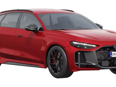 Audi RS5 Avant 2027 3D model