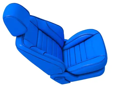Car seat -  seat 3D print model buy