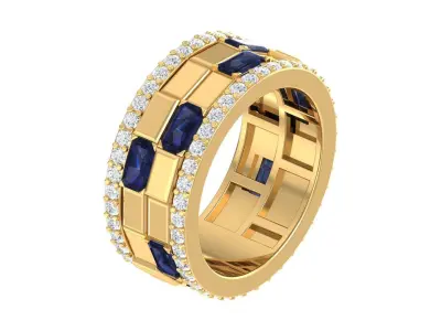 Bricks engaegemant ring 3D print model
