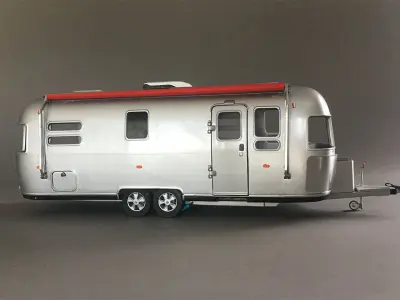 Airstream Trailer Scale 1-18 3D print model