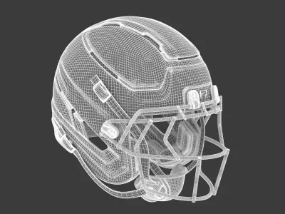 Schutt F7 Air Helmet 3D model