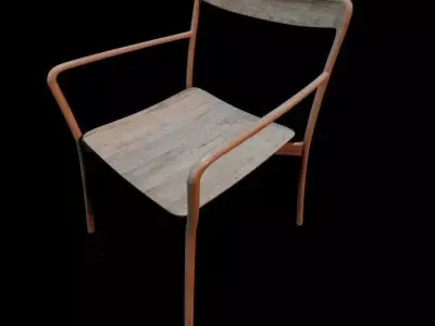 Mattiazzi Branca Chair 3D model
