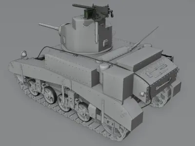 m3 honey tank 3D model