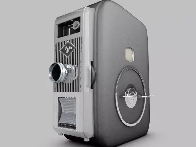 Vintage Camera 3D model