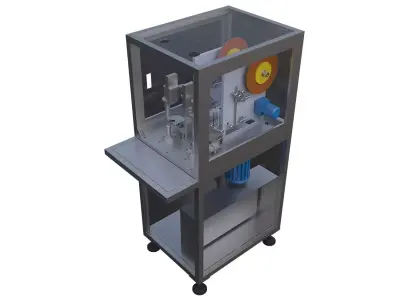 Benchtop grinder 3D model