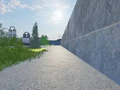Wastewater Treatment Facility 3D model purchase