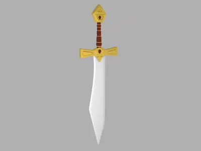 Sword 3D model 8