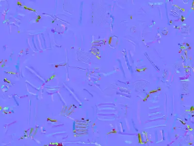 Bronze and Silver Pistol 3D model