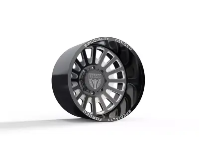 REAR SPECIALITY FORGED D019 WHEEL 3D MODEL 3D model