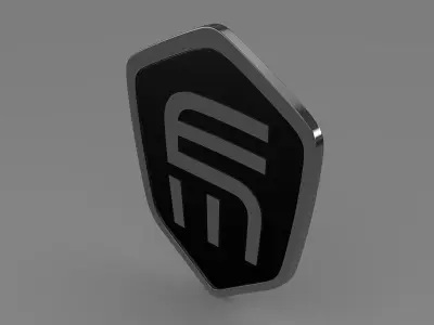 exagon logo 3D model by Sergey