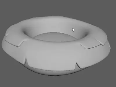 Bird nest 3D model