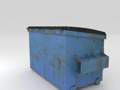 Rubbish Dumpster 3D model