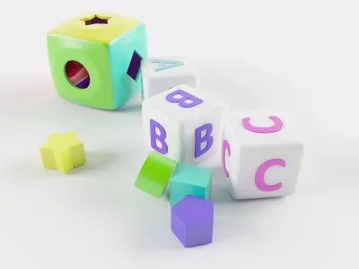 classic toys 3D model
